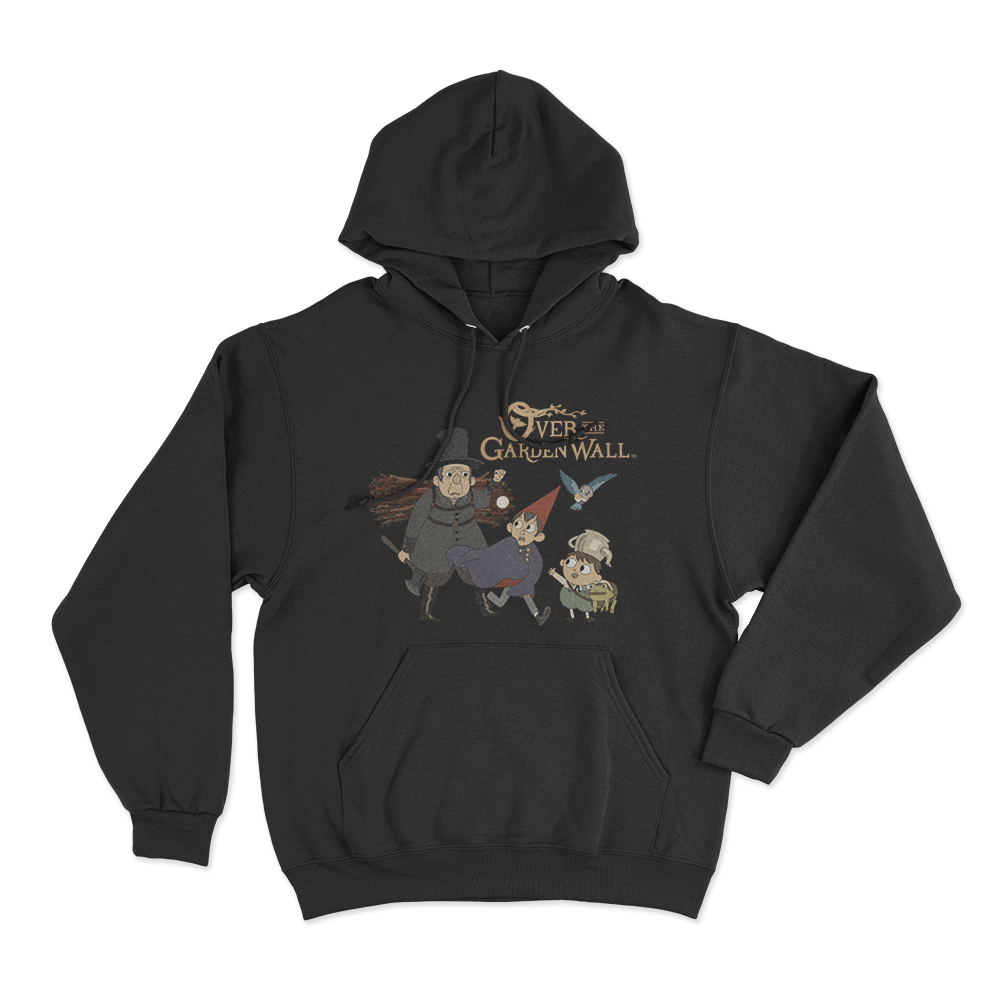 Over The Garden Wall Adventure Unisex Hoodie Black Over The Garden Wall Adventure Unisex Hoodie Black