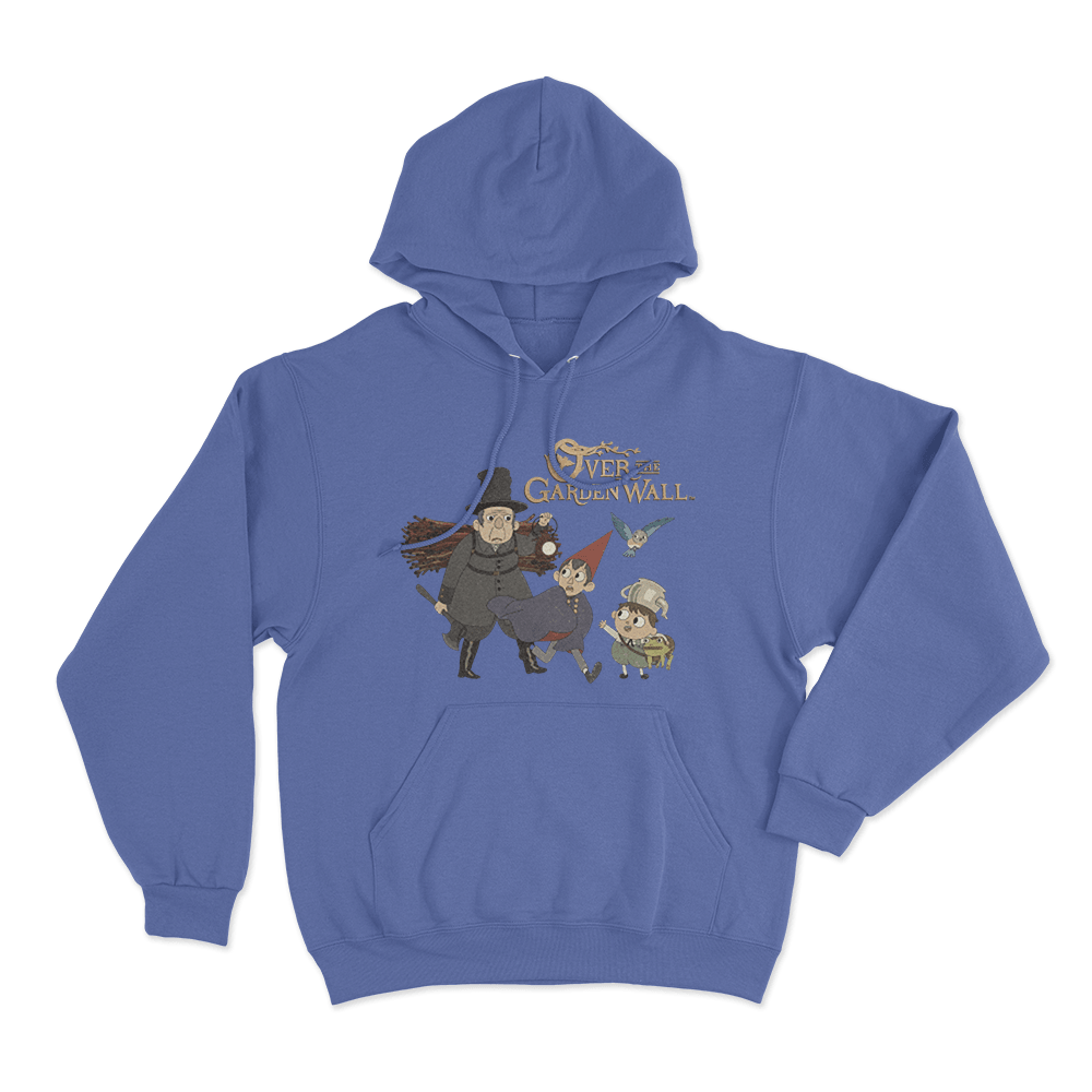 Over The Garden Wall Adventure Unisex Hoodie Blue Over The Garden Wall Adventure Unisex Hoodie Blue