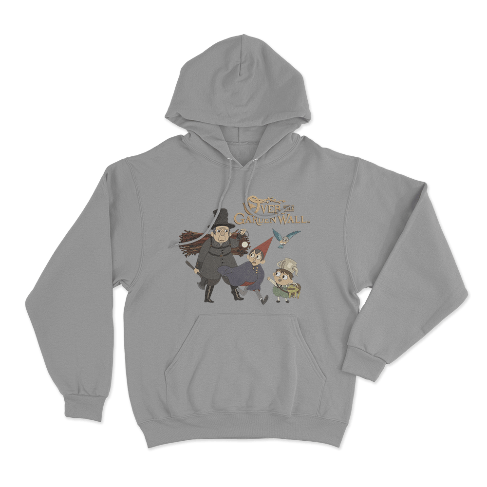 Over The Garden Wall Adventure Unisex Hoodie Grey Over The Garden Wall Adventure Unisex Hoodie Grey