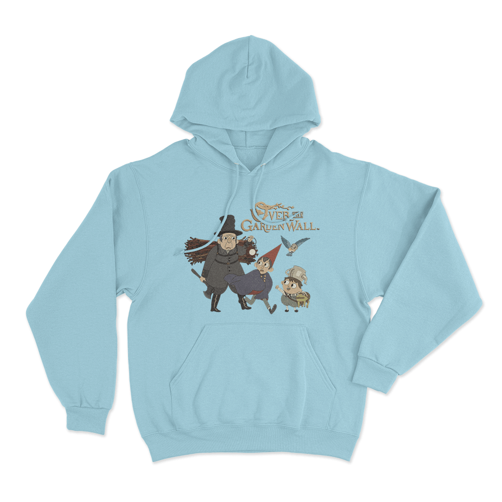 Over The Garden Wall Adventure Unisex Hoodie Sky Blue Over The Garden Wall Adventure Unisex Hoodie Sky Blue