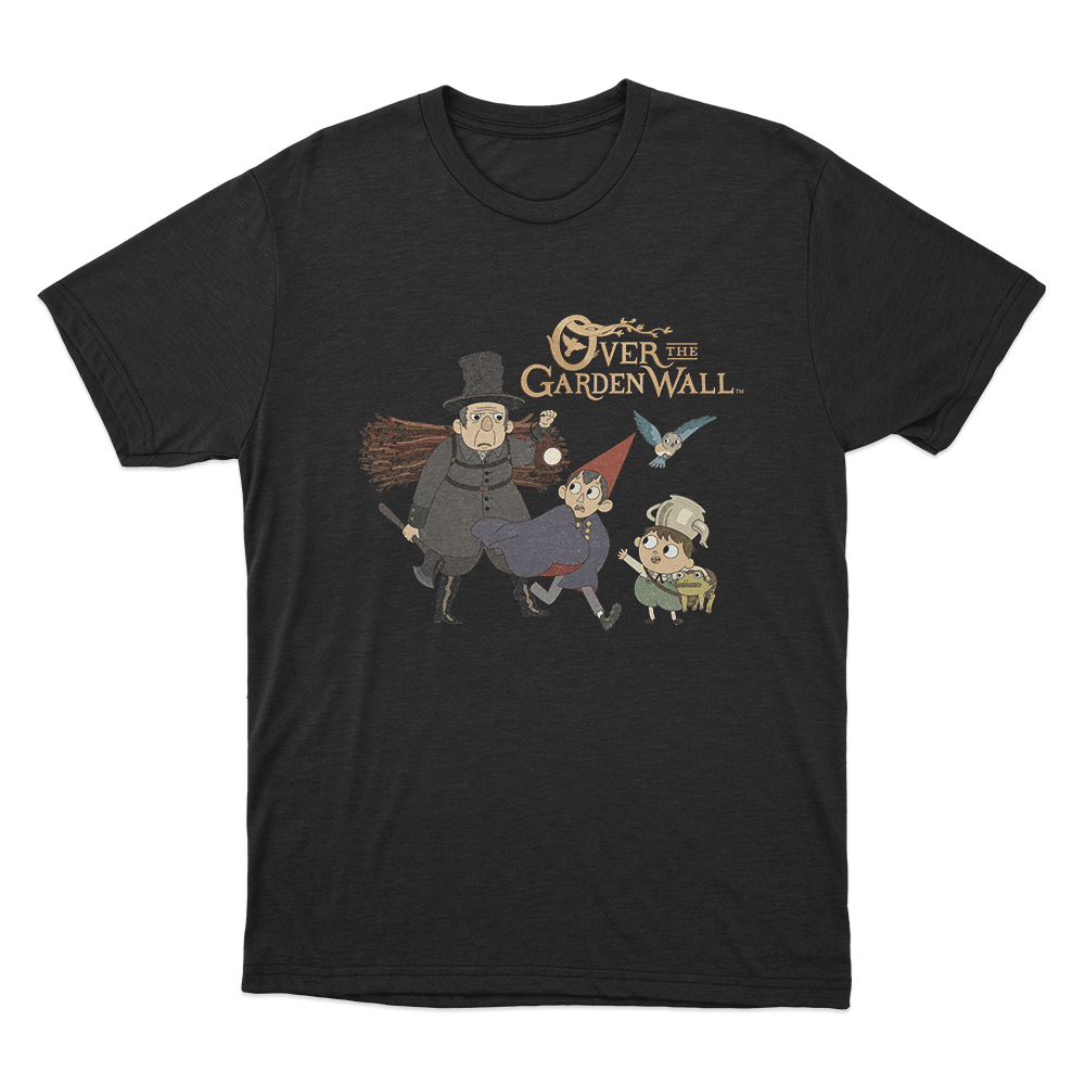 Over The Garden Wall Adventure Unisex T Shirt Black Over The Garden Wall Adventure Unisex T Shirt Black
