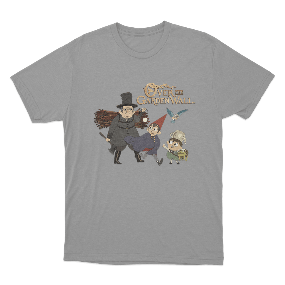 Over The Garden Wall Adventure Unisex T Shirt Grey Over The Garden Wall Adventure Unisex T Shirt Grey