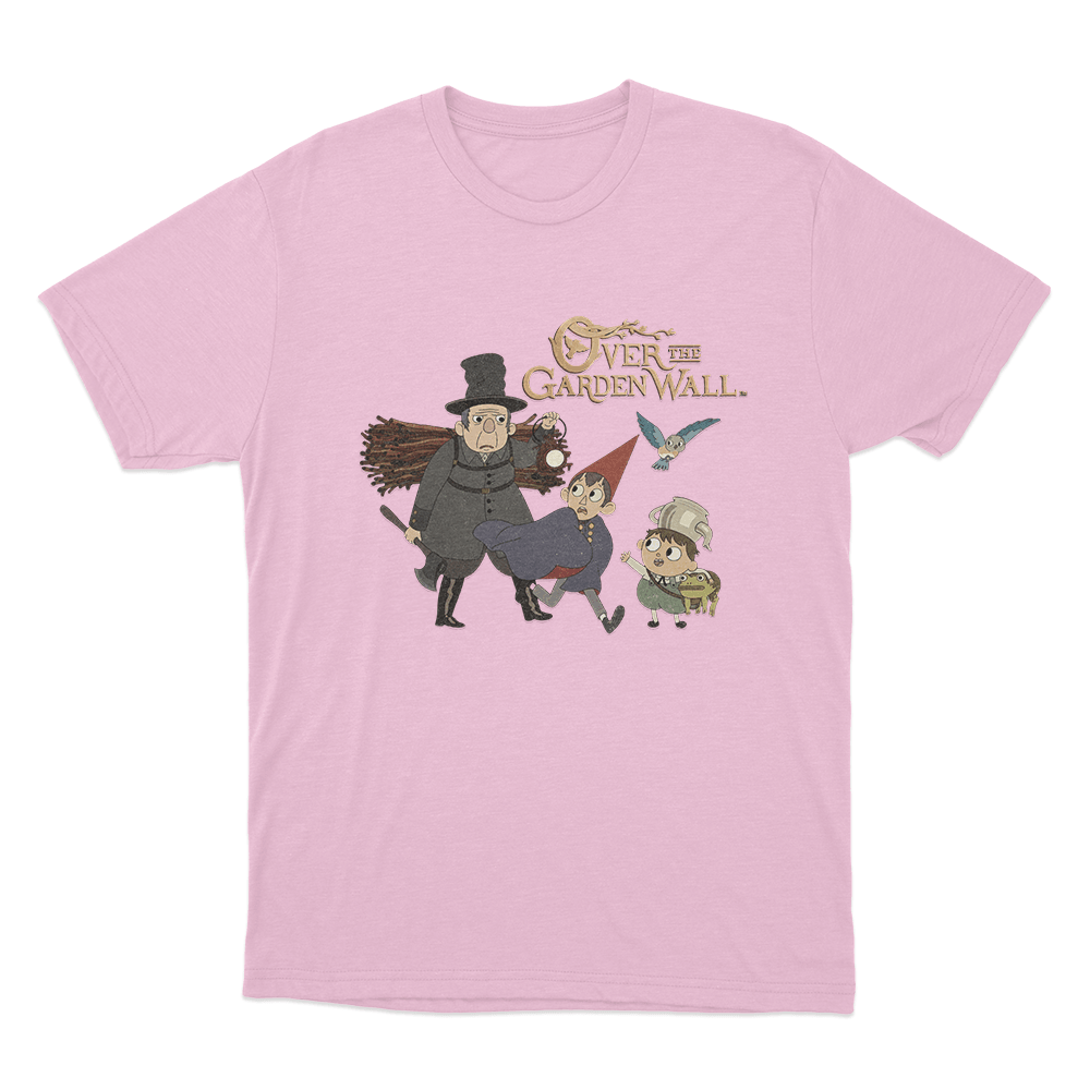Over The Garden Wall Adventure Unisex T Shirt Pink Over The Garden Wall Adventure Unisex T Shirt Pink
