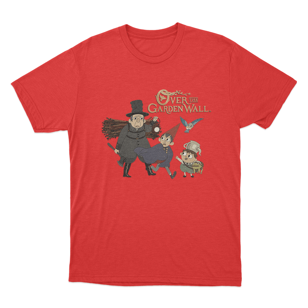Over The Garden Wall Adventure Unisex T Shirt Red Over The Garden Wall Adventure Unisex T Shirt Red
