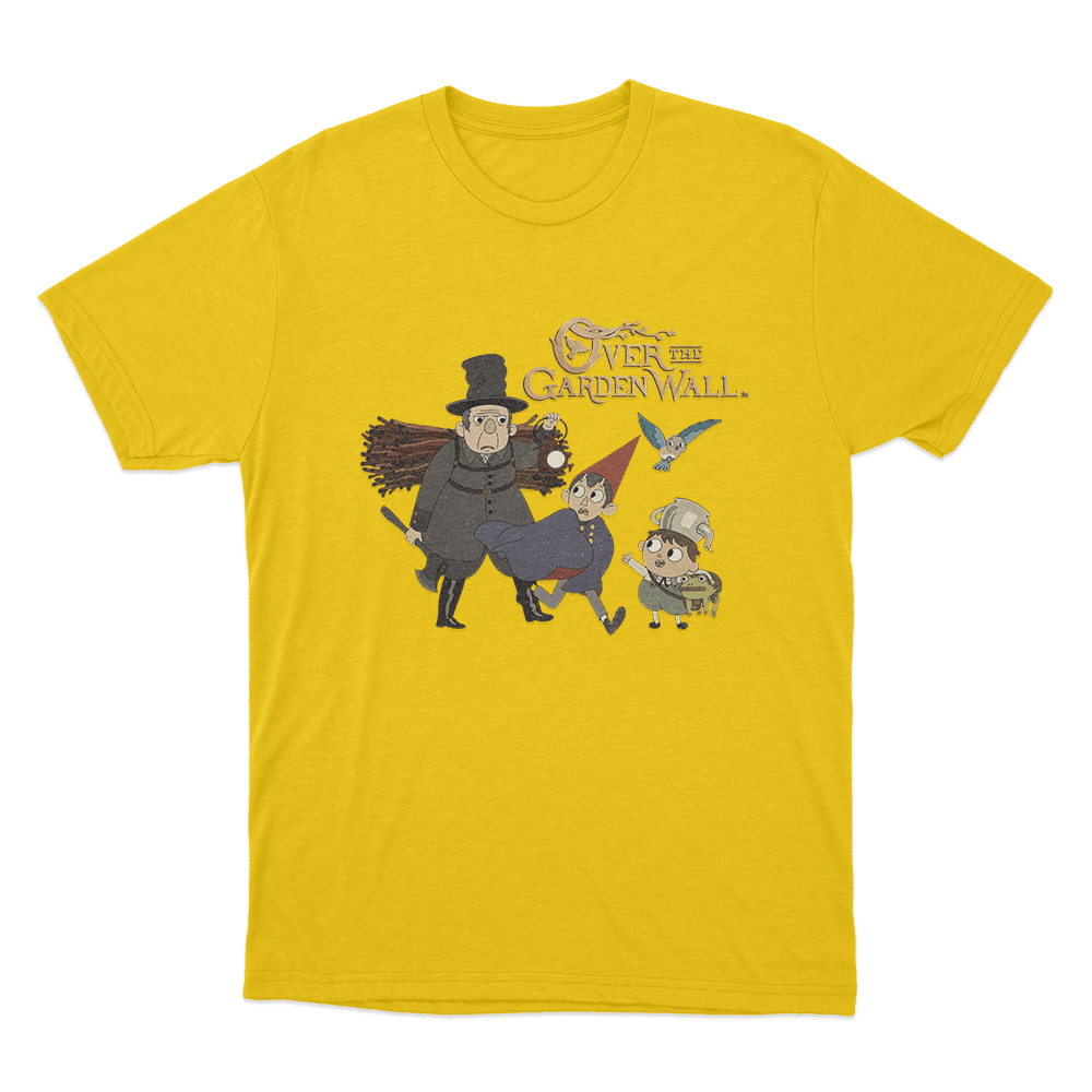 Over The Garden Wall Adventure Unisex T Shirt Yellow Over The Garden Wall Adventure Unisex T Shirt Yellow