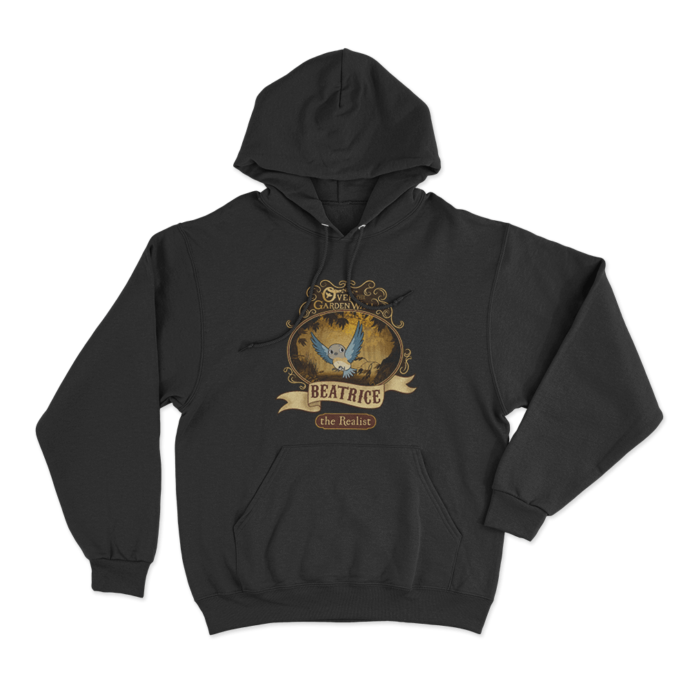 Over The Garden Wall Beatrice Poster Unisex Hoodie Black Over The Garden Wall Beatrice Poster Unisex Hoodie Black