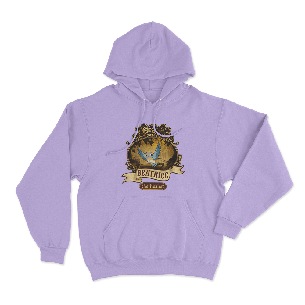 Over The Garden Wall Beatrice Poster Unisex Hoodie Purple Over The Garden Wall Beatrice Poster Unisex Hoodie Purple