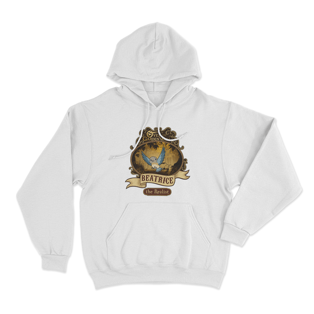Over The Garden Wall Beatrice Poster Unisex Hoodie White Over The Garden Wall Beatrice Poster Unisex Hoodie White