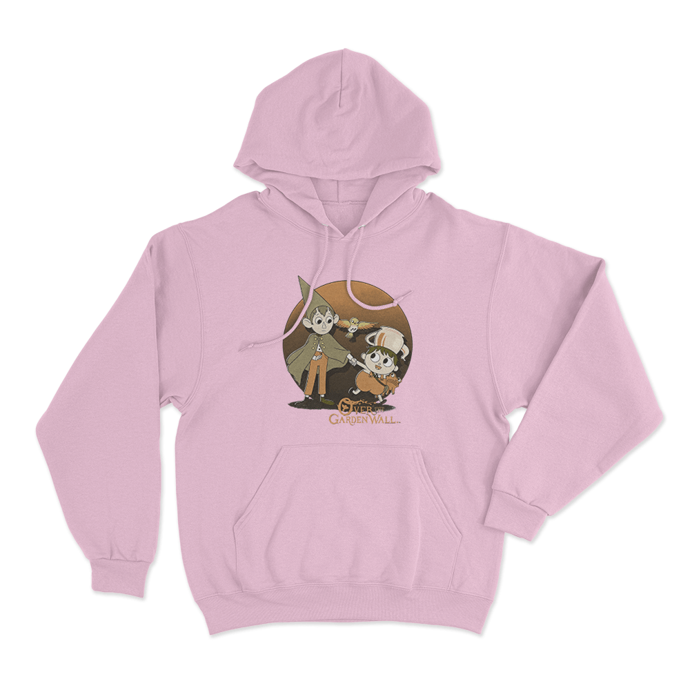 Over The Garden Wall Wirt And Greg Unisex Hoodie Pink Over The Garden Wall Wirt And Greg Unisex Hoodie Pink