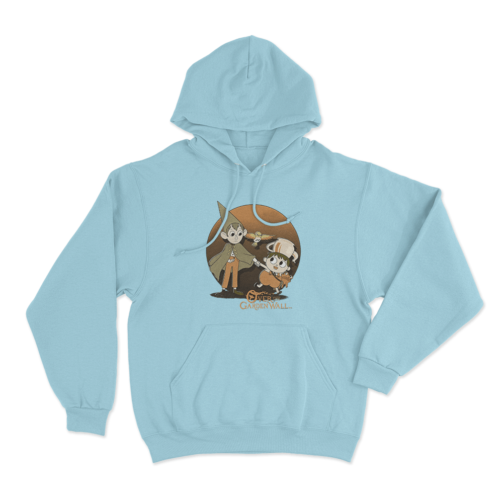 Over The Garden Wall Wirt And Greg Unisex Hoodie Sky Blue Over The Garden Wall Wirt And Greg Unisex Hoodie Sky Blue