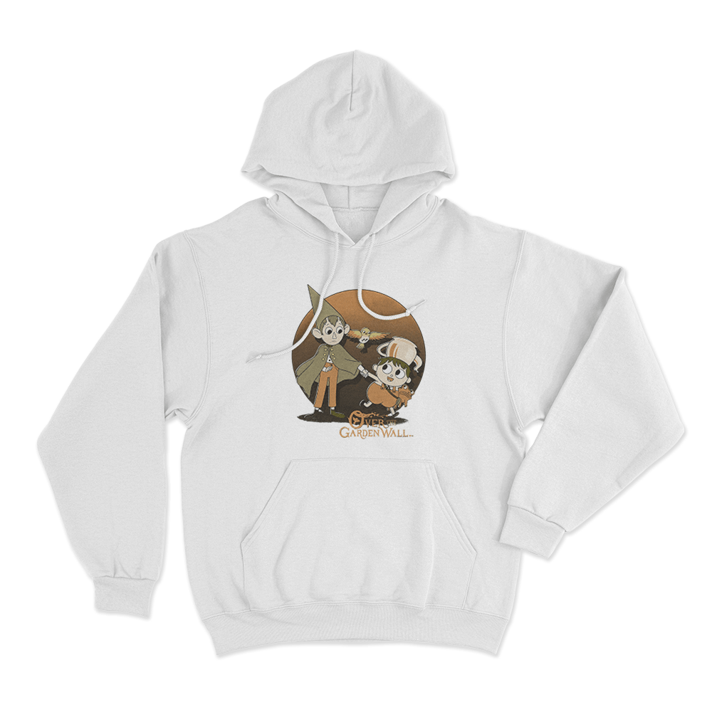 Over The Garden Wall Wirt And Greg Unisex Hoodie White Over The Garden Wall Wirt And Greg Unisex Hoodie White