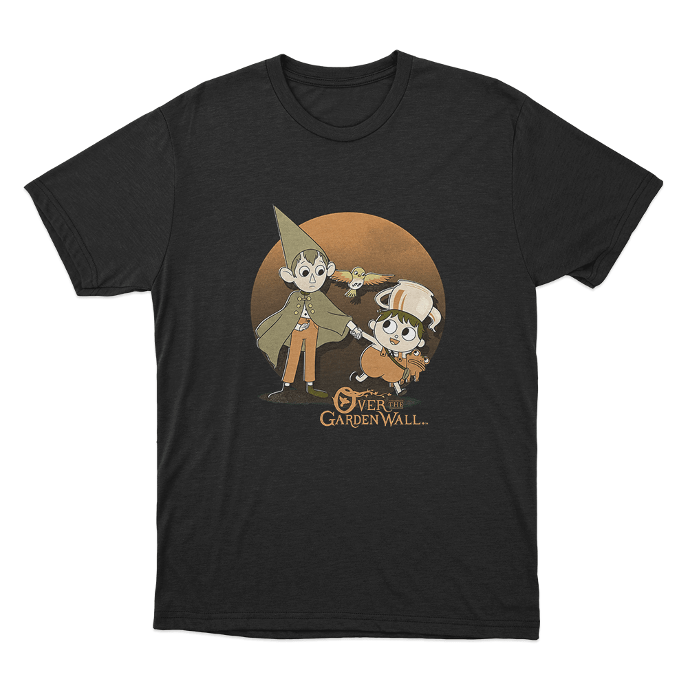 Over The Garden Wall Wirt And Greg Unisex T Shirt Black Over The Garden Wall Wirt And Greg Unisex T Shirt Black