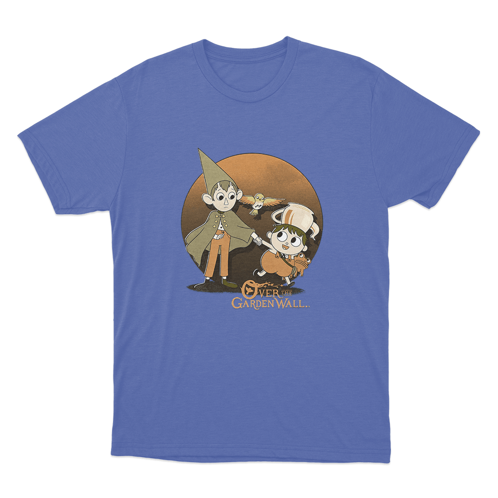 Over The Garden Wall Wirt And Greg Unisex T Shirt Blue Over The Garden Wall Wirt And Greg Unisex T Shirt Blue