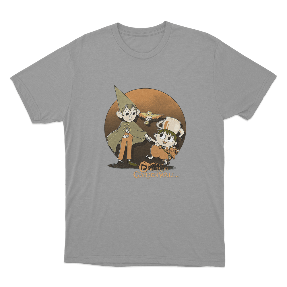 Over The Garden Wall Wirt And Greg Unisex T Shirt Grey Over The Garden Wall Wirt And Greg Unisex T Shirt Grey