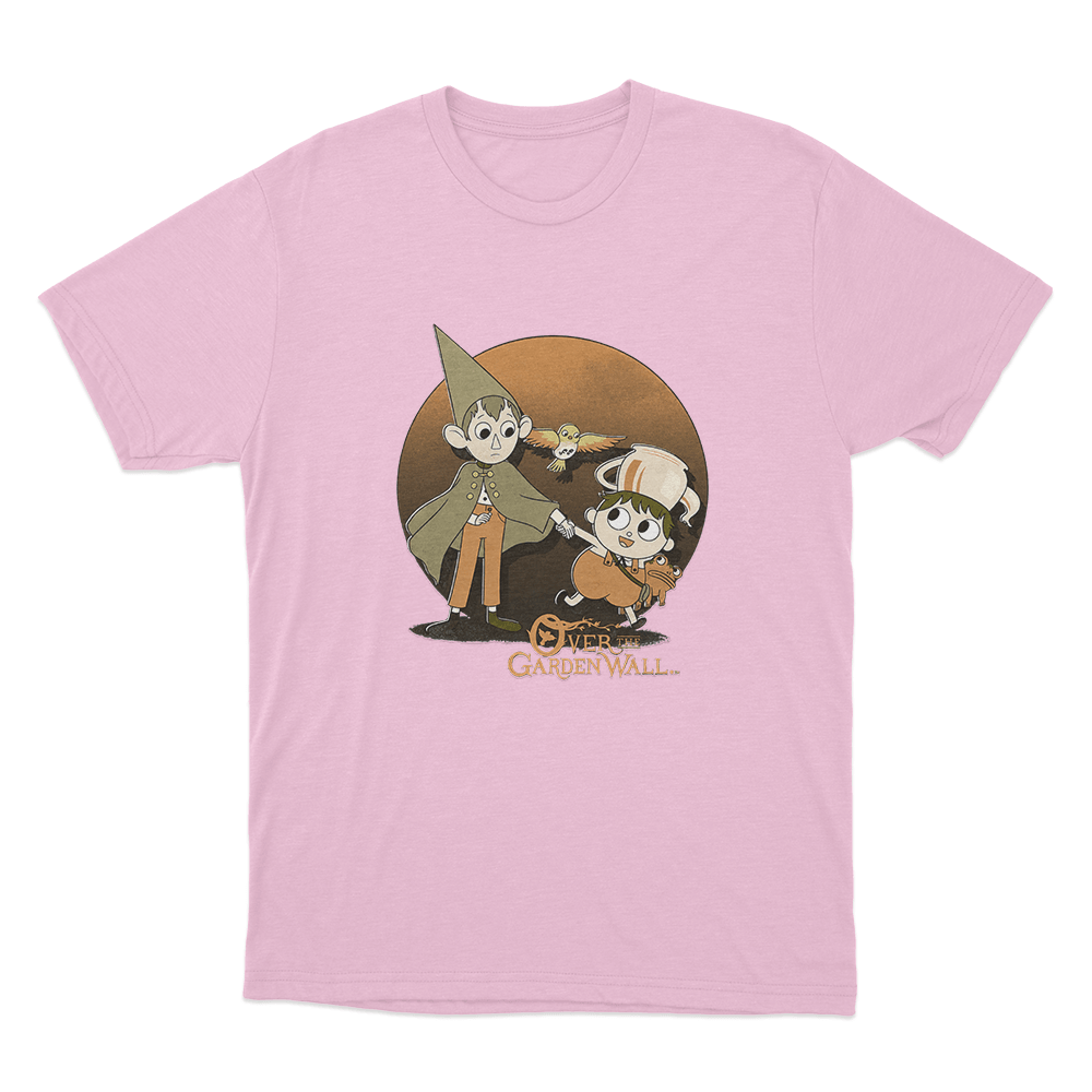 Over The Garden Wall Wirt And Greg Unisex T Shirt Pink Over The Garden Wall Wirt And Greg Unisex T Shirt Pink