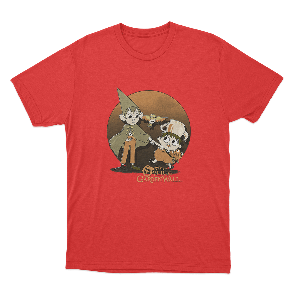 Over The Garden Wall Wirt And Greg Unisex T Shirt Red Over The Garden Wall Wirt And Greg Unisex T Shirt Red