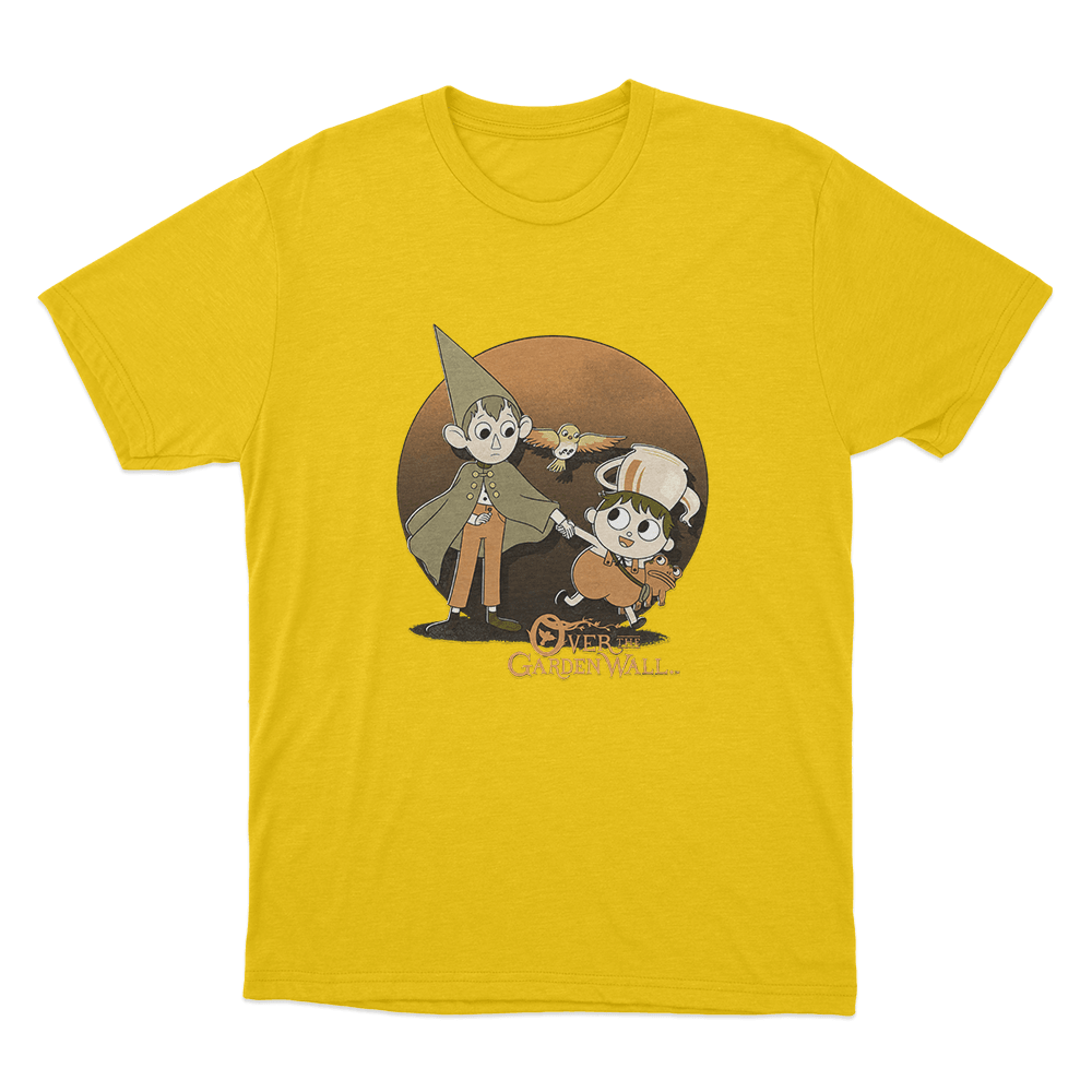 Over The Garden Wall Wirt And Greg Unisex T Shirt Yellow Over The Garden Wall Wirt And Greg Unisex T Shirt Yellow