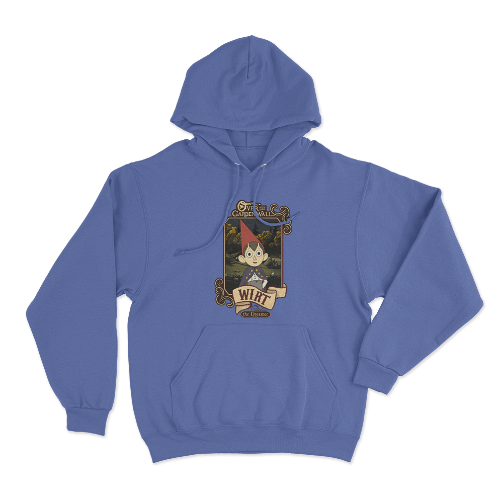 Over The Garden Wall Wirt Poster Unisex Hoodie Blue Over The Garden Wall Wirt Poster Unisex Hoodie Blue