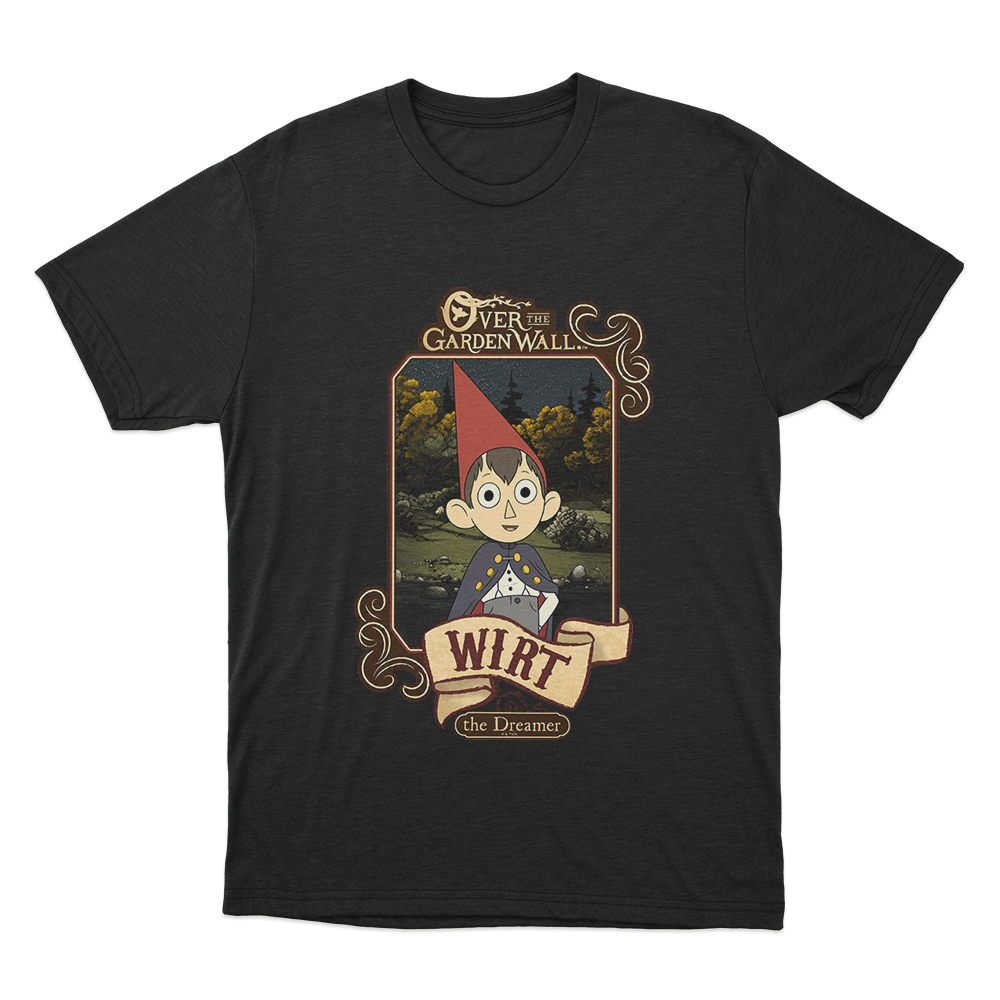 Over The Garden Wall Wirt Poster Unisex T Shirt Black Over The Garden Wall Wirt Poster Unisex T Shirt Black