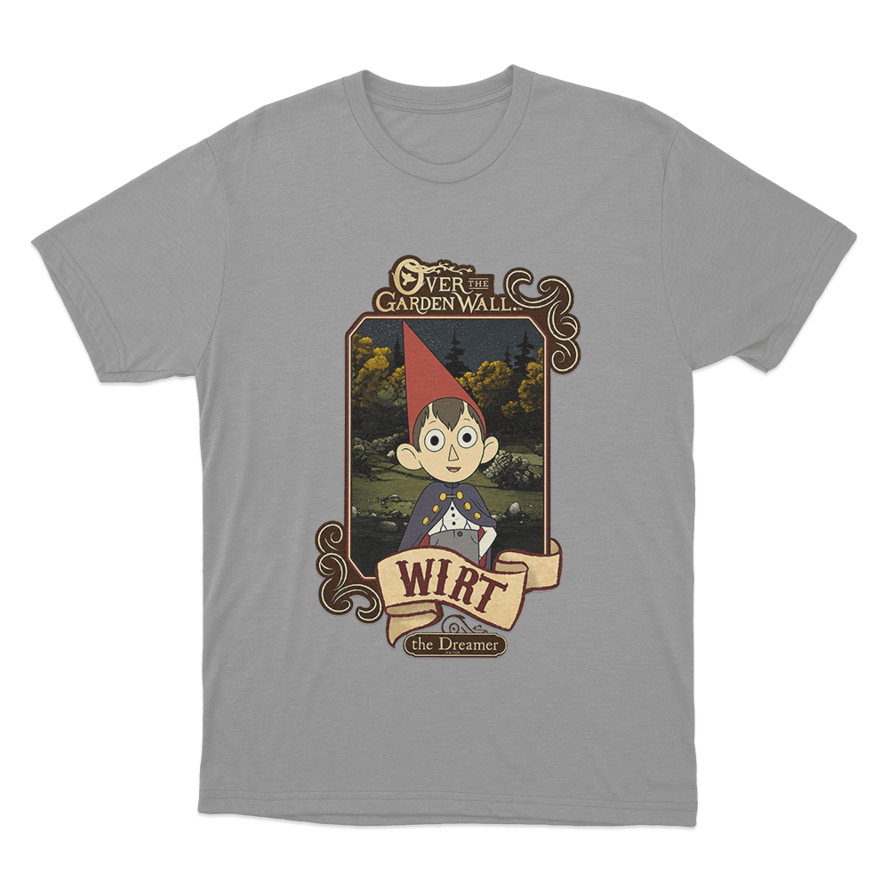 Over The Garden Wall Wirt Poster Unisex T Shirt Grey Over The Garden Wall Wirt Poster Unisex T Shirt Grey