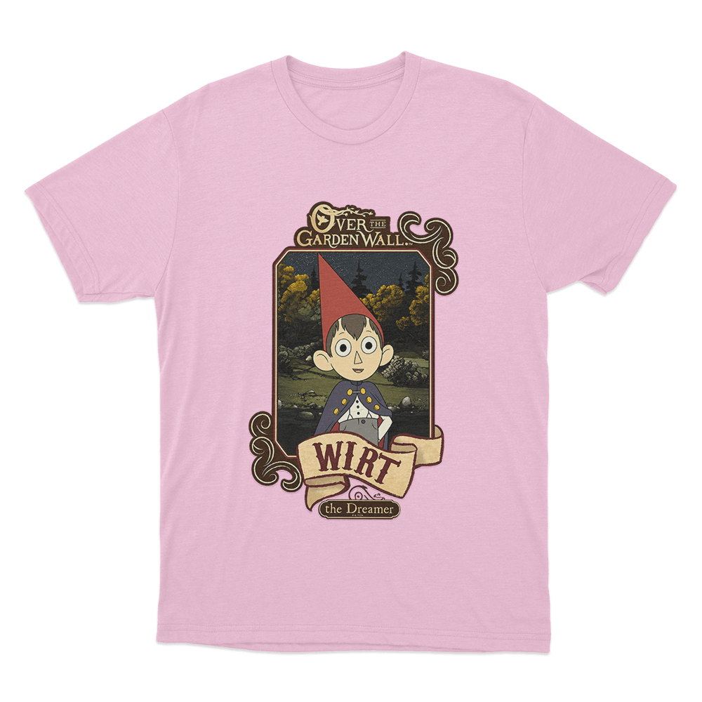 Over The Garden Wall Wirt Poster Unisex T Shirt Pink Over The Garden Wall Wirt Poster Unisex T Shirt Pink
