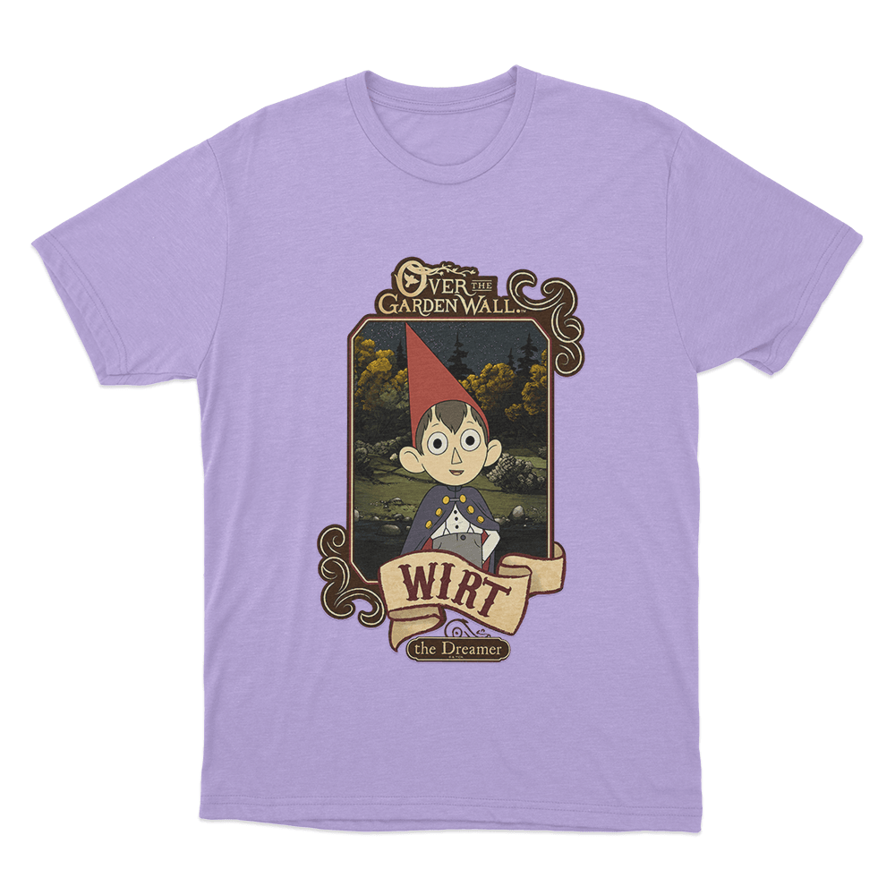 Over The Garden Wall Wirt Poster Unisex T Shirt Purple Over The Garden Wall Wirt Poster Unisex T Shirt Purple