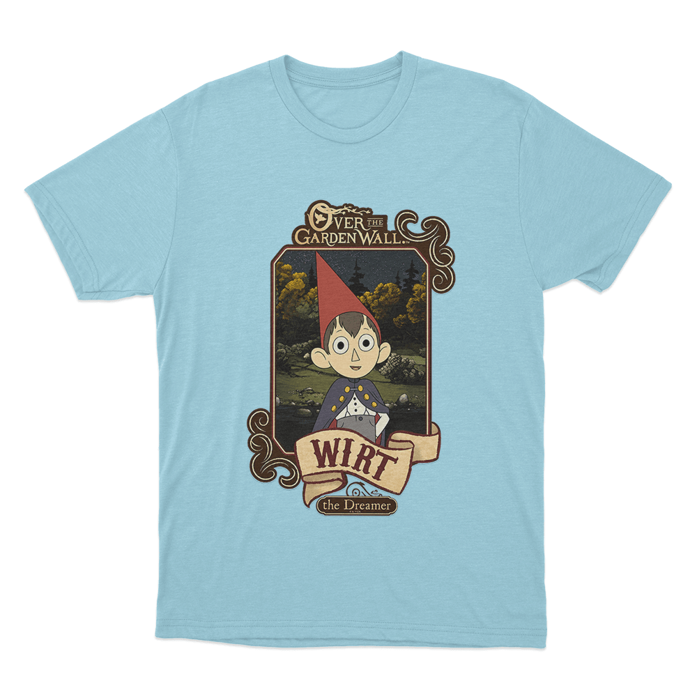 Over The Garden Wall Wirt Poster Unisex T Shirt Sky Blue Over The Garden Wall Wirt Poster Unisex T Shirt Sky Blue